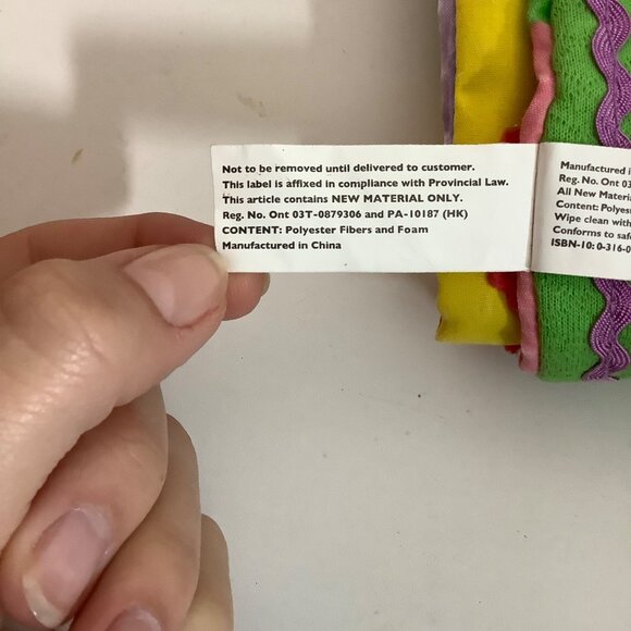 Vtg Sandra Magsamen My Blanket Message From the Heart Soft Baby Book 7.25" - Picture 7 of 10